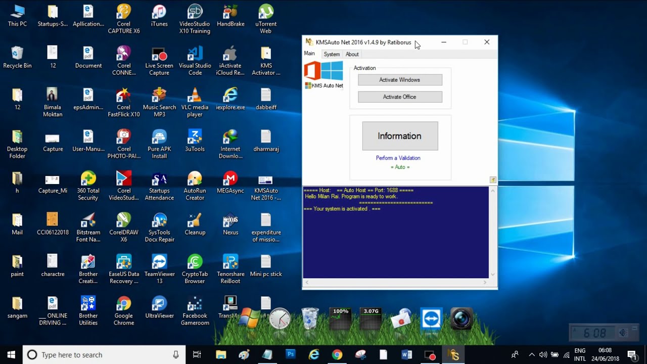 kmsauto net windows 10 activator download